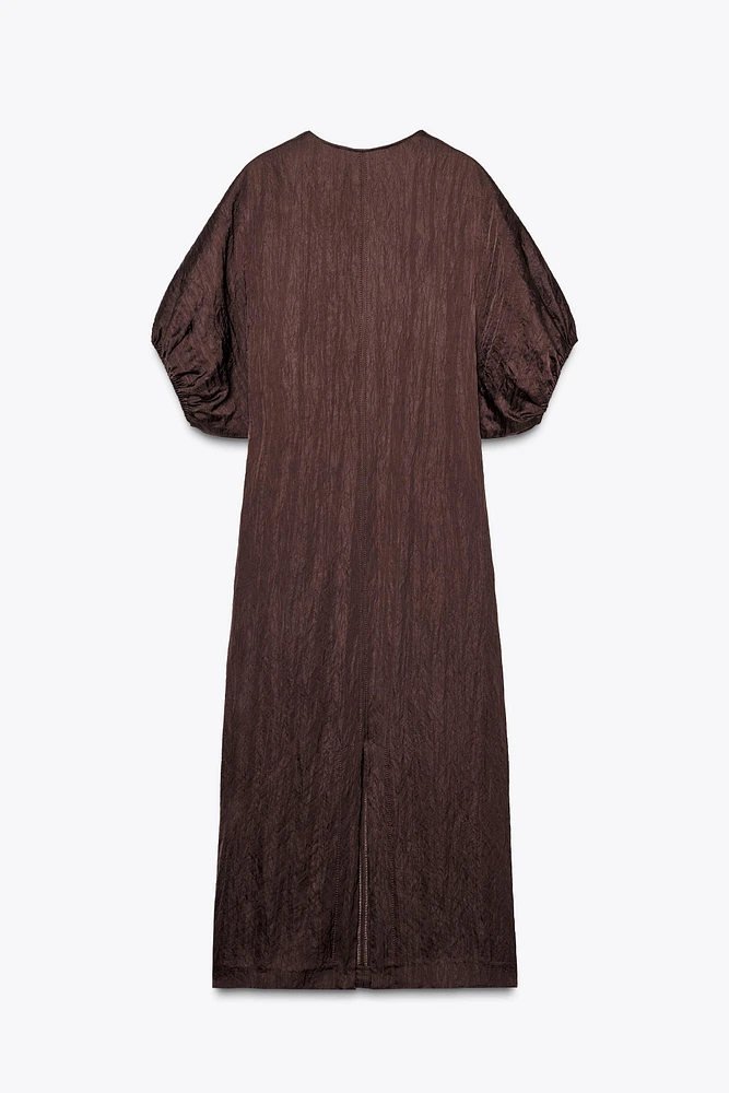 ROBE À MANCHES BOUFFANTES ZW COLLECTION
