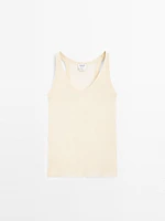 100% mulberry silk strappy top - Limited Edition
