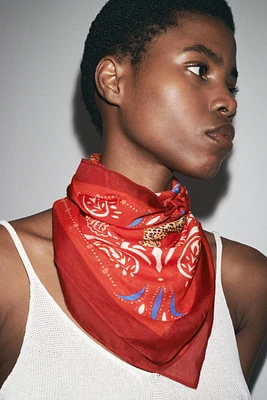 FOULARD MODAL À IMPRIMÉ