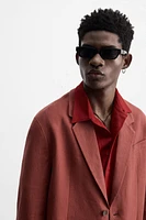 100% LINEN SUIT BLAZER