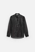 LIMITED EDITION SEMI-SHEER SHIRT