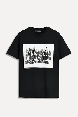 STEVEN MEISEL PHOTO T-SHIRT 50TH ANNIVERSARY