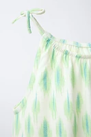 PRINTED DRESS
