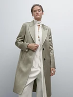 Manteau long satiné - Studio