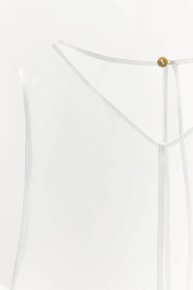 ZW COLLECTION ORGANZA VOLUME DRESS