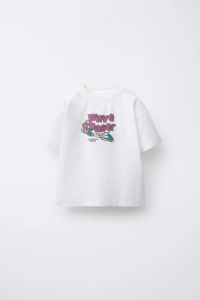 TEXT PRINT T-SHIRT