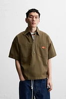 ZIPPER POLO SHIRT