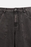 SEAM DETAIL CARPENTER PANTS