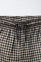 6-14 ANS/ SHORT DE BAIN À CARREAUX VICHY