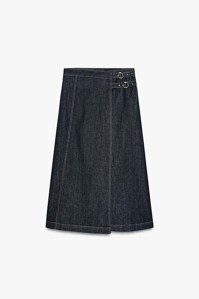 Z1975 CROSSOVER DENIM SKIRT