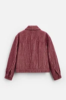 STRIPED JACQUARD JACKET