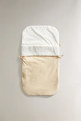 FLORAL CARRYCOT BABY WRAP