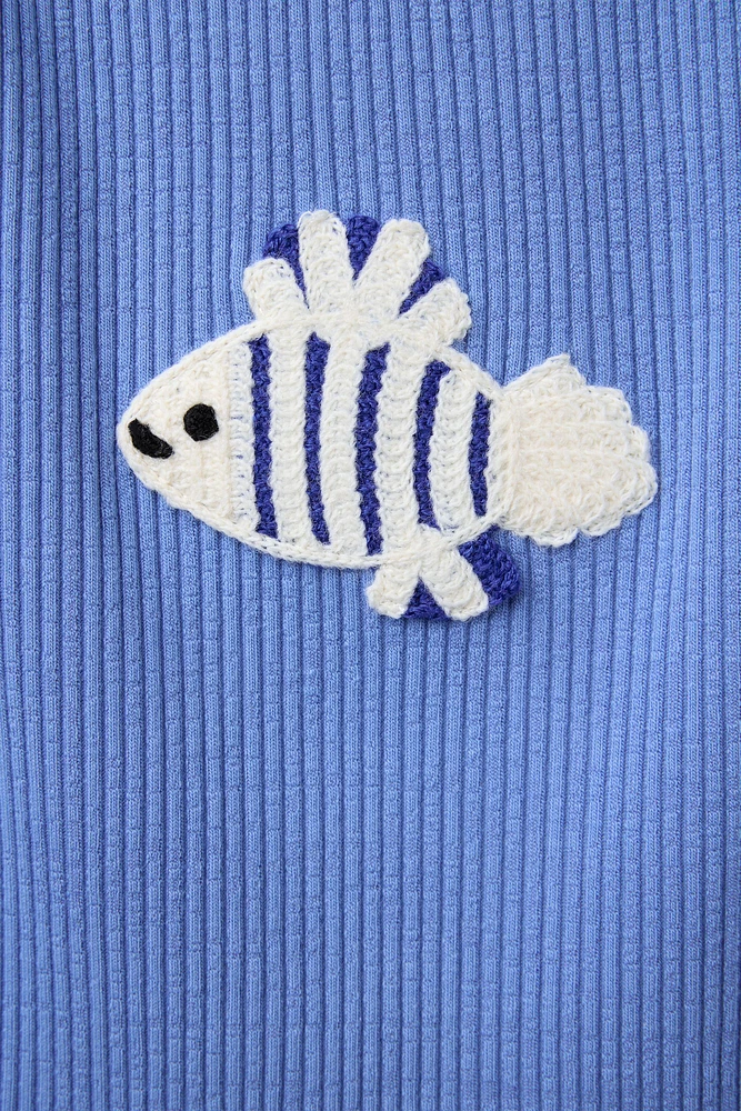 TOP CÔTELÉ NŒUDS POISSON