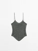 Top en maille 100 % coton