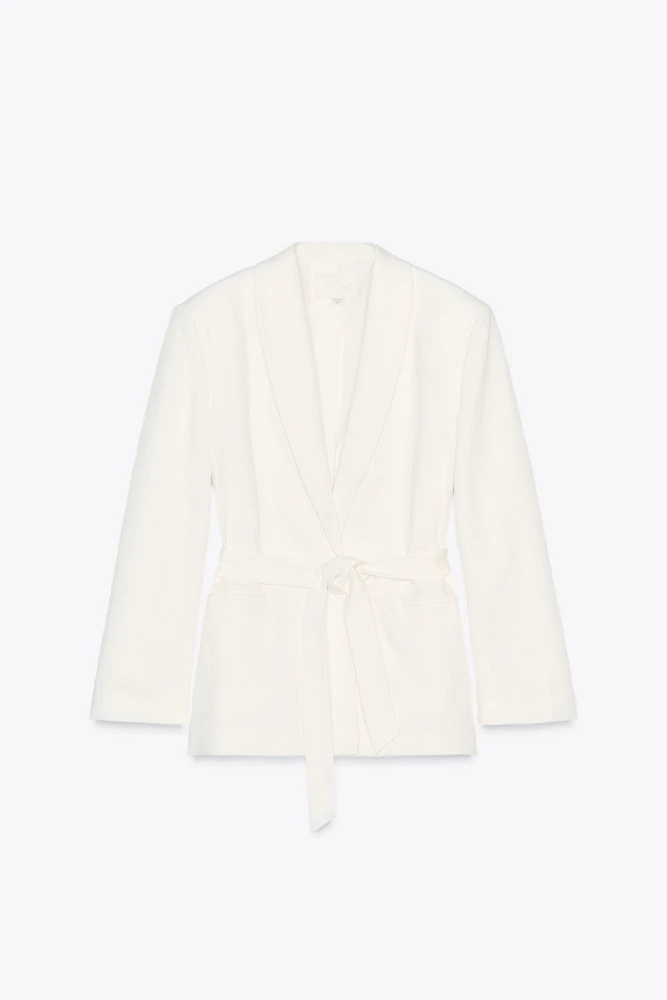 BLAZER OVERSIZE CEINTURE