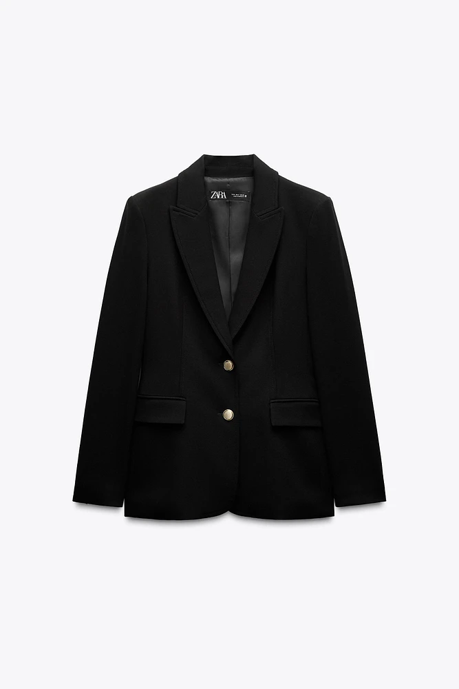 FITTED SHOULDER PAD BLAZER