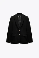 FITTED SHOULDER PAD BLAZER