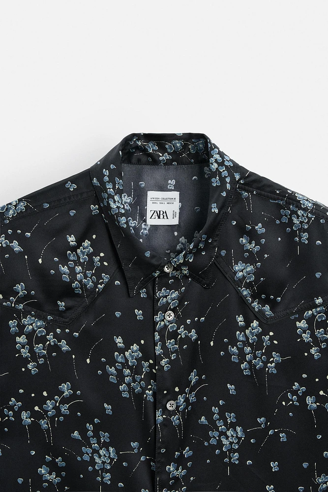 LIMITED EDITION FLORAL PRINT SHIRT