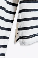 STRIPED LONG SLEEVE T-SHIRT