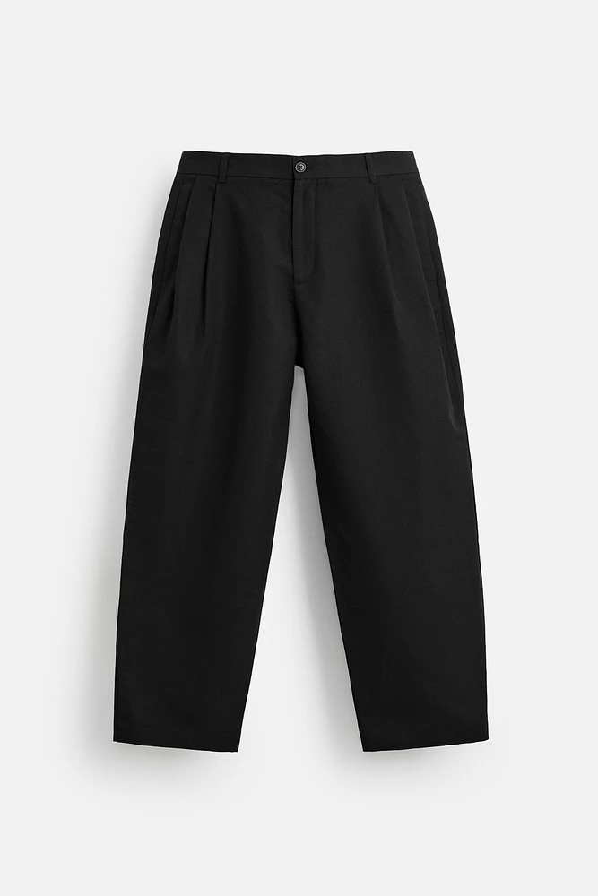 PANTALON COTON - LIN PLIS