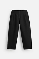 PANTALON COTON - LIN PLIS
