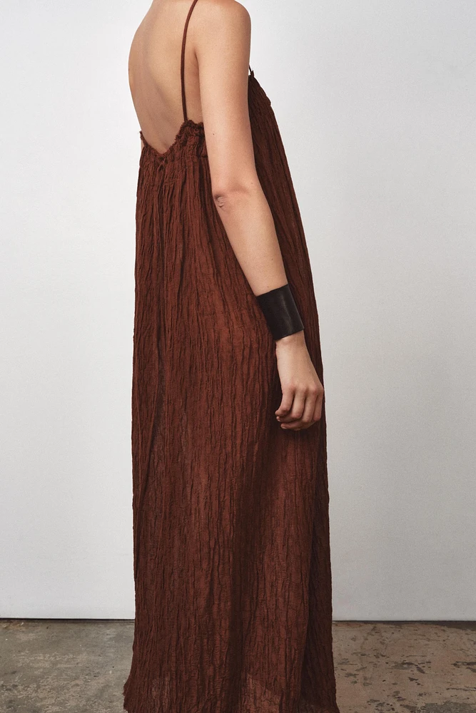 ROBE LONGUE AVEC RAMIE ZW COLLECTION