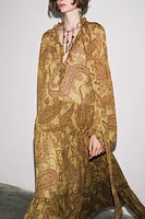 ZW COLLECTION LONG PRINT DRESS