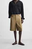 BERMUDA RELAXED FIT PLIS