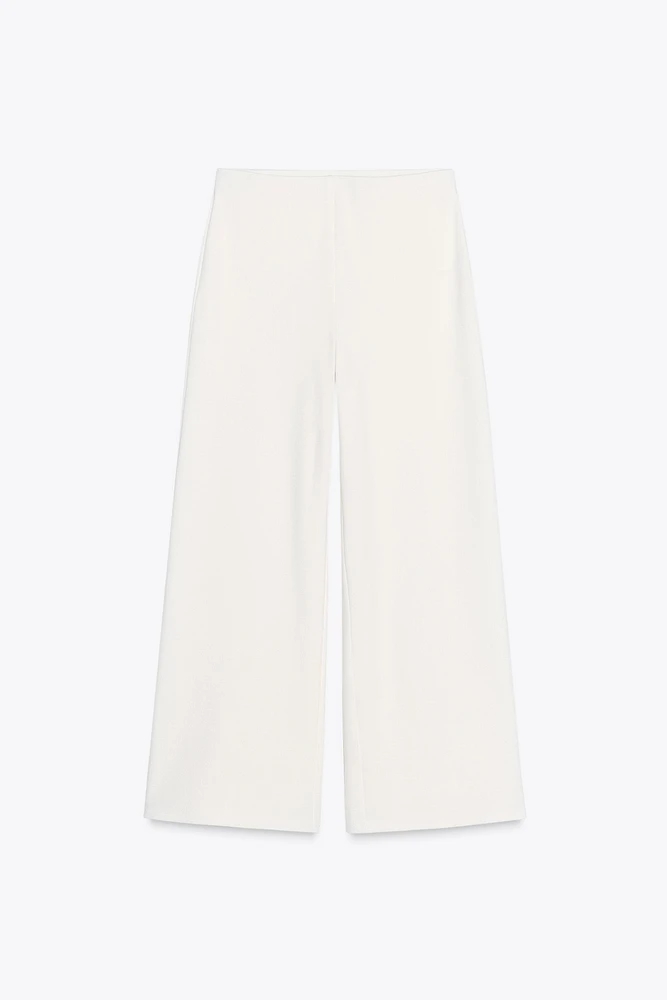 PANTALON LARGE TEXTURÉ