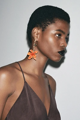 BOUCLES D'OREILLES TIGE FLEUR