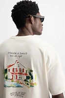 T-SHIRT HEAVY WEIGHT IMPRIMÉ EN MATIÈRES VARIÉES