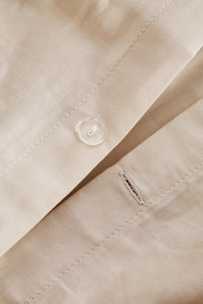 (300 THREAD COUNT) SATEEN FITTED SHEET | 11.8" THICK