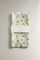 TORCHON CUISINE COTON CITRONS