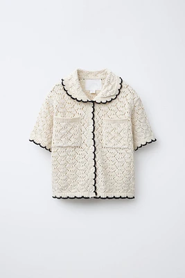 KNIT POLO SHIRT