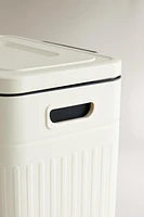 KITCHEN TRASH CAN WITH DOUBLE COMPARTMENT