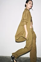 PANTALON À PINCES COLLECTION ZW