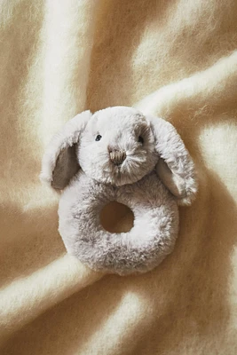 CHILDREN’S BUNNY PLUSH TOY RATTLE