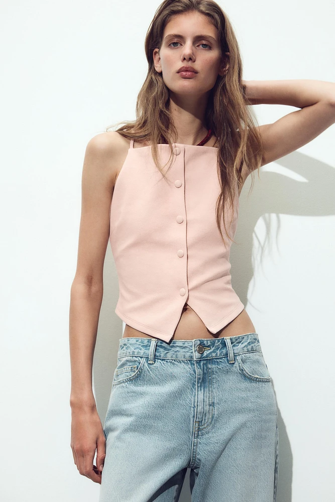 TOP GILET BOUTONS