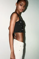 JEWEL CROP TOP