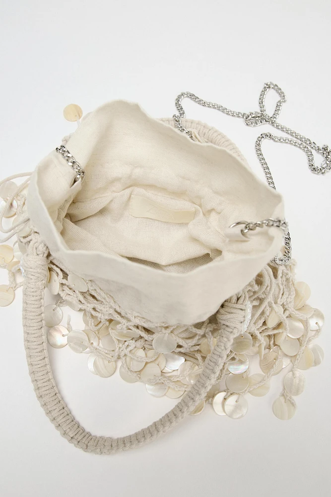 SAC DÉCORS EFFET NACRÉ