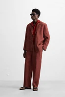 100% LINEN SUIT PANTS