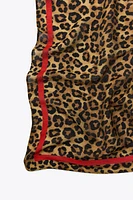 FOULARD EN MODAL À IMPRIMÉ ANIMAL