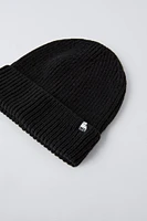 WOOL BLEND KNIT SKI HAT