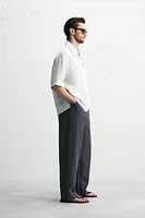 100% LINEN POLO SHIRT