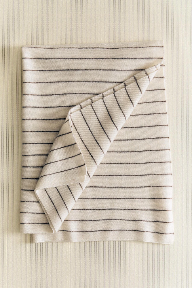 CHILDREN’S STRIPED CASHMERE BLANKET