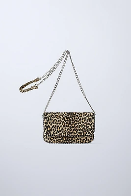 ANIMAL PRINT CROSSBODY BAG