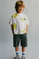 T-SHIRT IMPRIMÉ BANANES