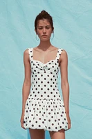 POLKA DOT BALLOON DRESS