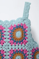 CROCHET KNIT DRESS