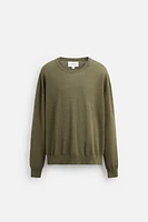 LIGHTWEIGHT 100% LINEN SWEATER